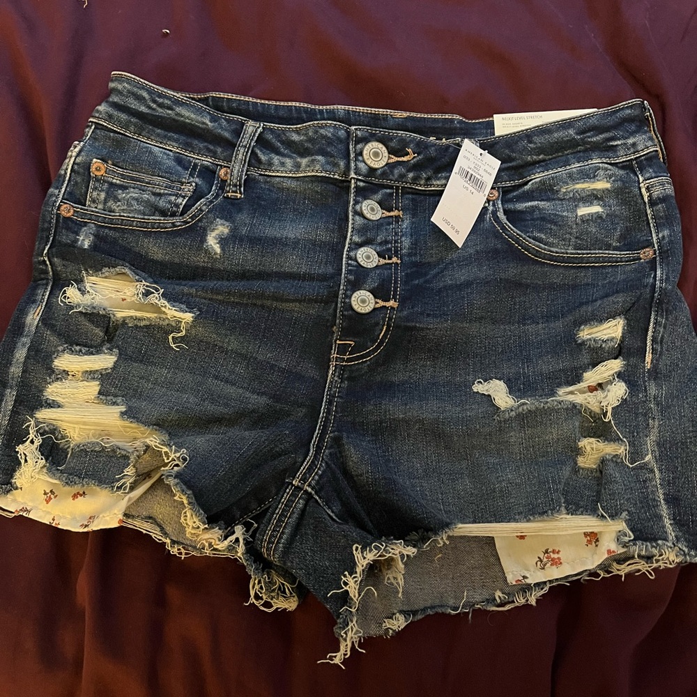 American Eagle denim shorts NWT